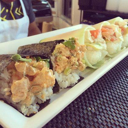 yellowfish sushi