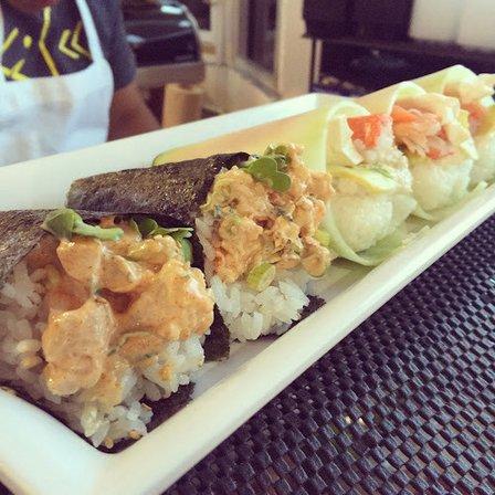yellowfish sushi