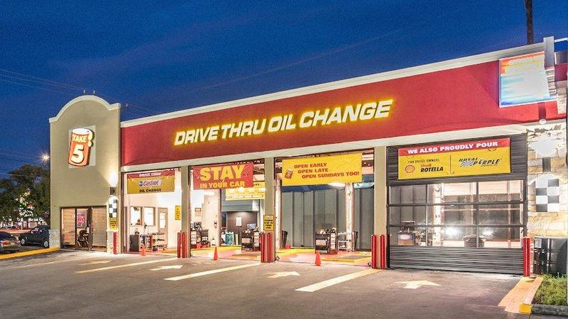 Take 5 Oil Change