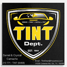 Tint Dept.