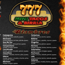 777 Mini Tacos & Birria #2