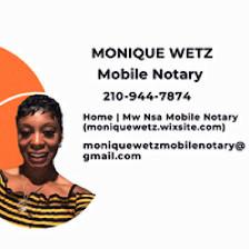 Monique Wetz Mobile Notary Public