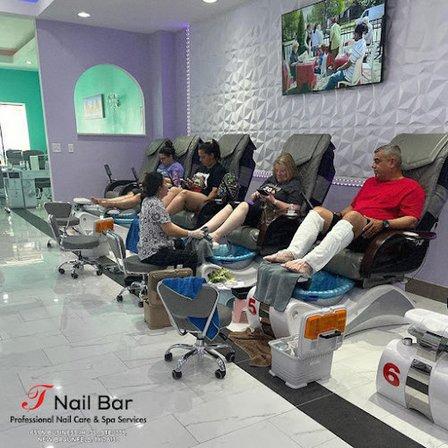 T Nail Bar (at the left of The Gold's Gym)