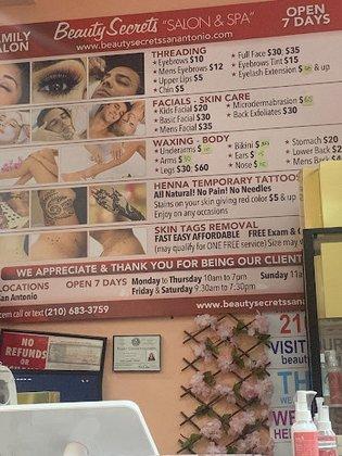 Beauty Secrets Salon & Spa