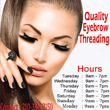 Quality Eyebrow Threading
