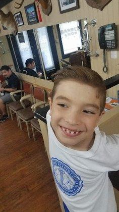 Joe O Macal Jr At Barber Shop