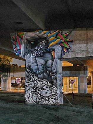 SASAI Pillars -Phase I of the LARGEST OUTDOOR GALLERY IN TEXAS