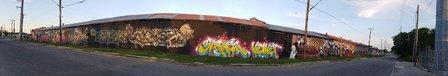 Hoefgen Street Graffiti Art Wall