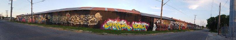Hoefgen Street Graffiti Art Wall