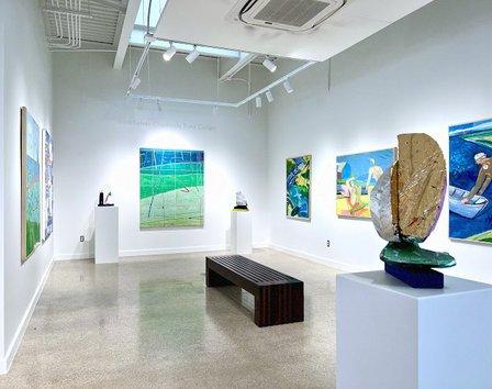 Sculptor and Artist Painter Gallery 90