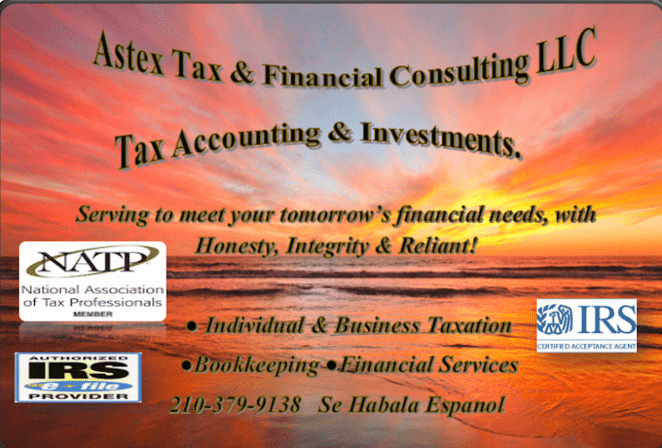 ASTEX TAX & FINANCIALS LLC