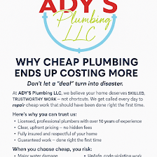 Ady's Plumbing LLC