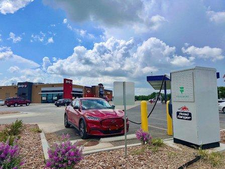 EV Connect Charging Station