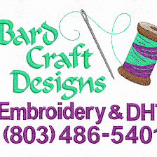 Bard Craft Designs Embroidery