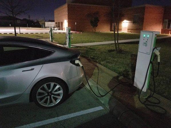 Electric Vehicle Charging Station
