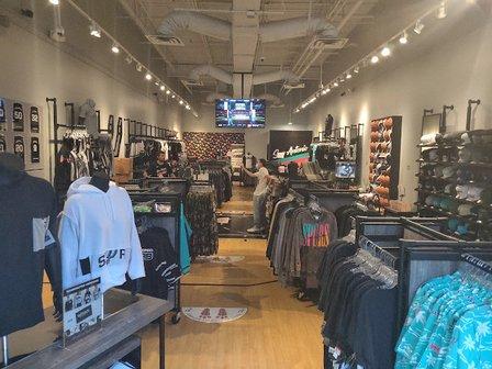 The Official Spurs Fan Shop at the Victory Capital Performance Center