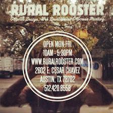Rural Rooster Screen Printing & Graphic Design