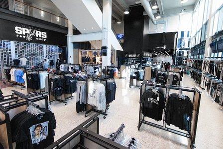 The Official Spurs Fan Shop at the Frost Bank Center