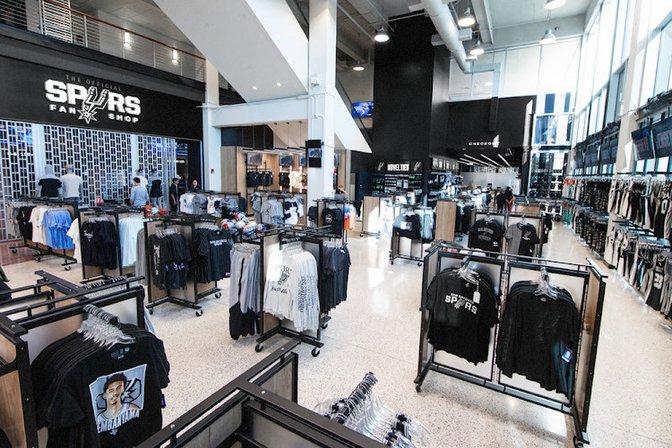 The Official Spurs Fan Shop at the Frost Bank Center