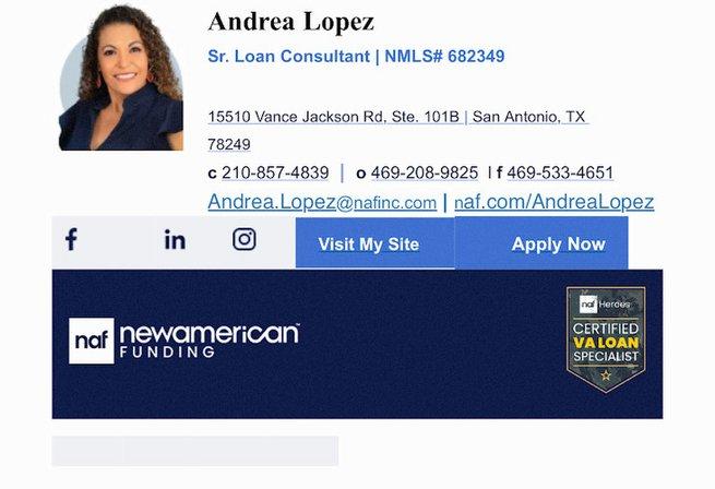 New American Funding - Andrea Lopez
