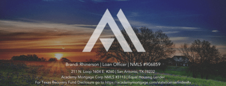Academy Mortgage - Brandi Rhinerson, Mortgage Consultant (NMLS-906859)