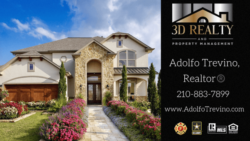 Adolfo Trevino Realtor @ 3D Realty and Property Management