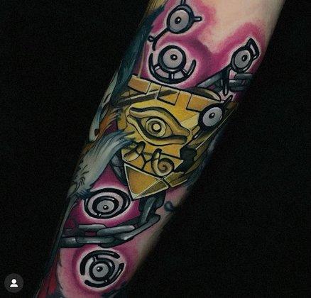 Ivory n' Gold Tattoo