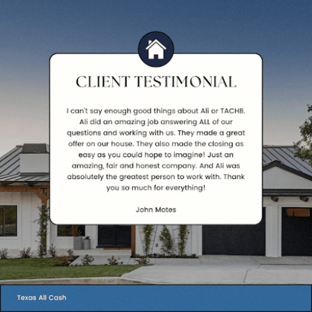 Texas All Cash Home Buyers