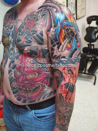 Electric Panther Tattoo