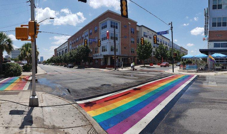Rainbow Crosswalks