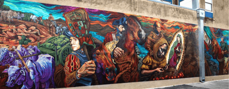 The Legacy of Our Journey (El Legado De Nuestra Jornada) Mural