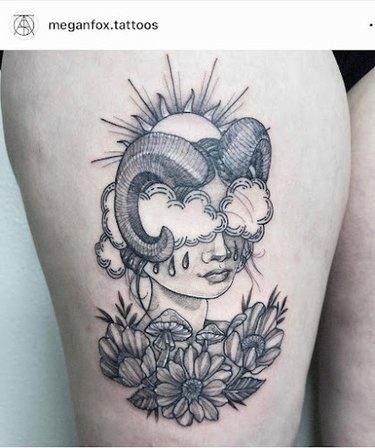 Tattoos by Megan Fox