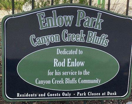 Enlow Park at Canyon Creek Bluffs
