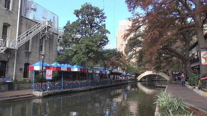 San Antonio River Dam