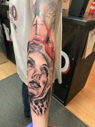 Permanent Marx Tattoo