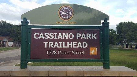 Apache Creek; Cassiano Park Trailhead
