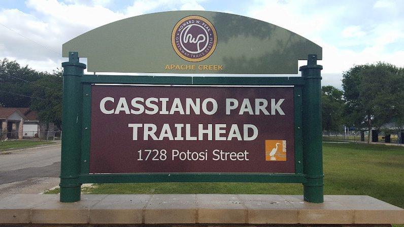 Apache Creek; Cassiano Park Trailhead