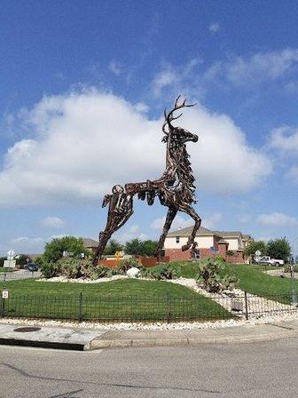 Giant Stag Statue