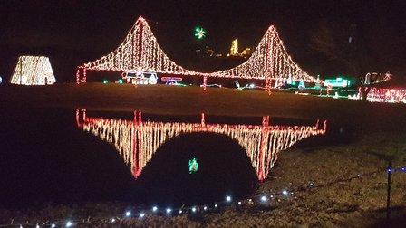 Santa's Ranch Drive Thru Christmas Light Park