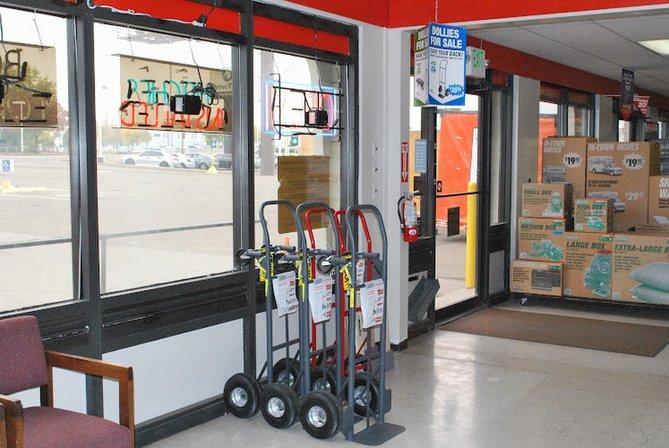 Moving Supplies at U-Haul