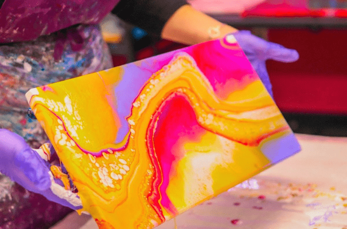 Hawaii Fluid Art