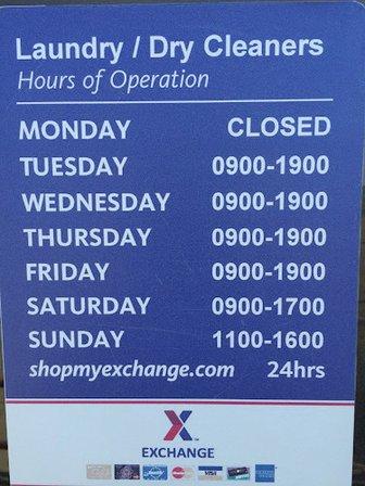 Laundry/Dry Cleaners