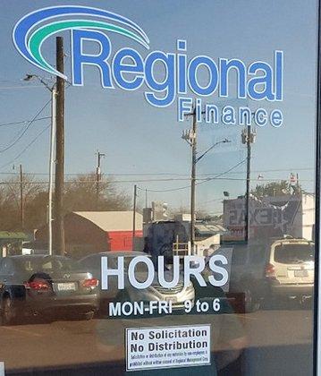 Regional Finance