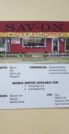 Sav-On Insurance Services