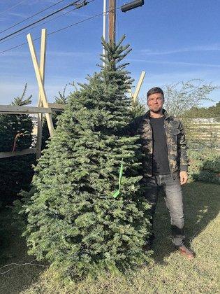 God Will Provide Christmas Tree lot