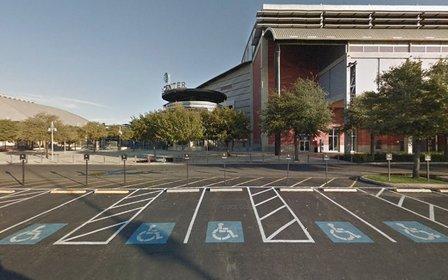 DV parking frost bank center