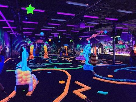 Cosmic Mayhem: Black Light Mini Golf and Bar