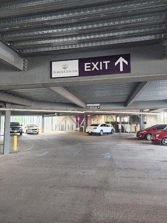 Tobin Center Parking Garage