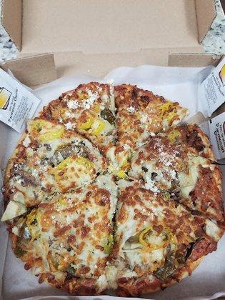Garlic Jim's Famous Gourmet Pizza