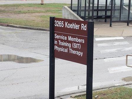 Service Members In Training Physical Therapy Clinic